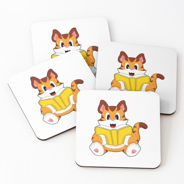 Item preview, Tiger Reading Book designed and sold by Snabdesign84.