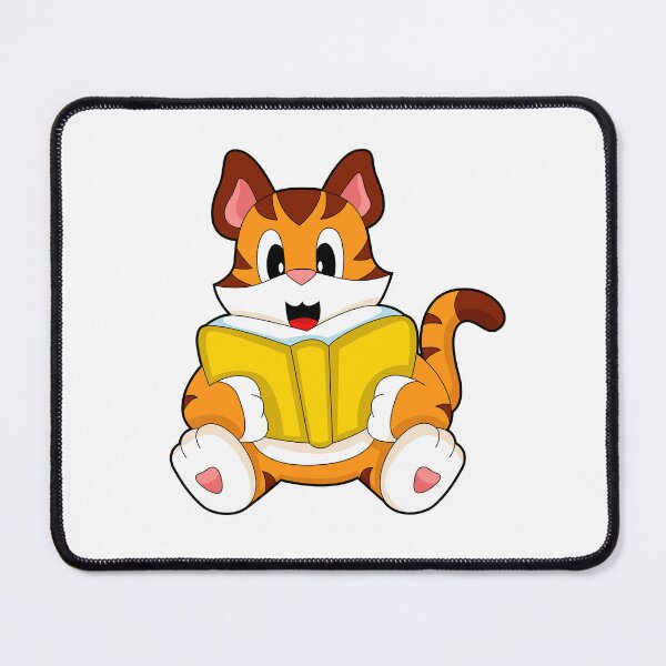 Item preview, Tiger Reading Book designed and sold by Snabdesign84.