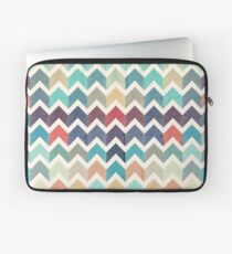 Watercolor Chevron Pattern Laptop Sleeve
