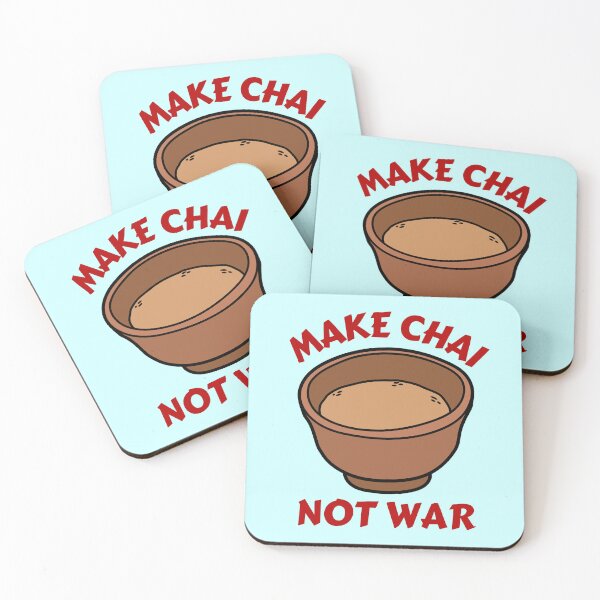 Item preview, Make Chai Not War | Tea Lover designed and sold by shopaminute.