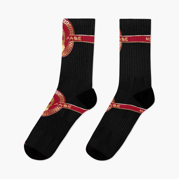 Item preview, Spartan Greek Helmet Red Gold Black Stripe Molon Labe  designed and sold by Yiorgos Designs.