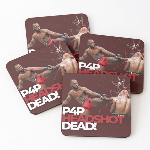 Item preview, Leon Edwards headkicks Kamaru Usman - P4P Headshot! designed and sold by rhfaktorpositiv.