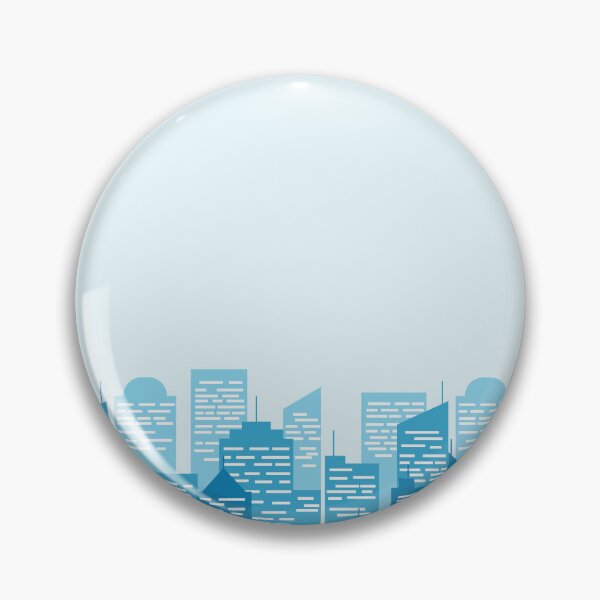 Item preview, blue urban city landscape with skycraper and building designed and sold by Ijjul322.