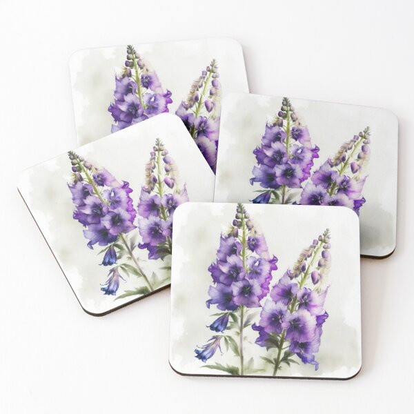 Item preview, Delphinium Flowers  designed and sold by Vanover Designs.
