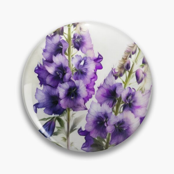 Item preview, Delphinium Flowers  designed and sold by Vanover Designs.