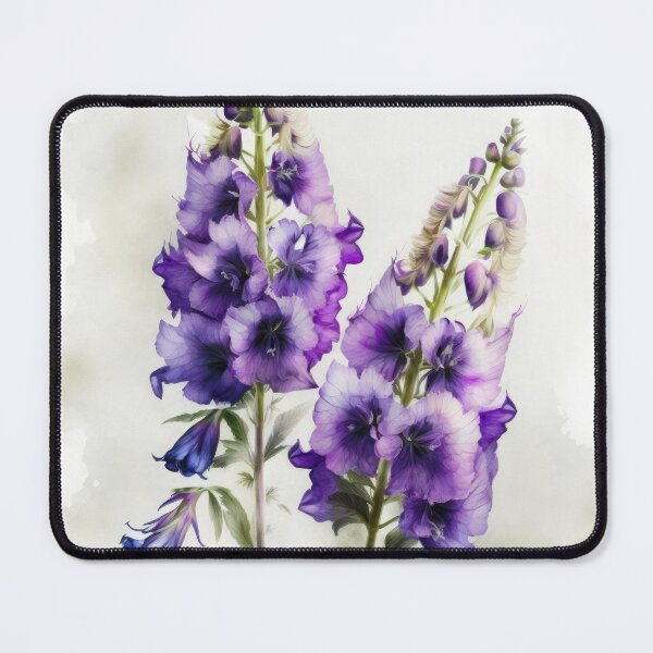 Item preview, Delphinium Flowers  designed and sold by Vanover Designs.