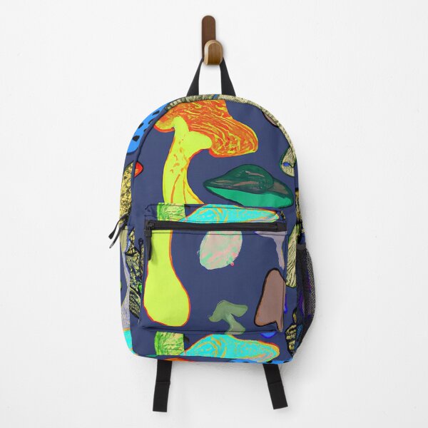 Artikelvorschau, Painted children's drawing colorful mushrooms entworfen und verkauft von HappyTrippy.