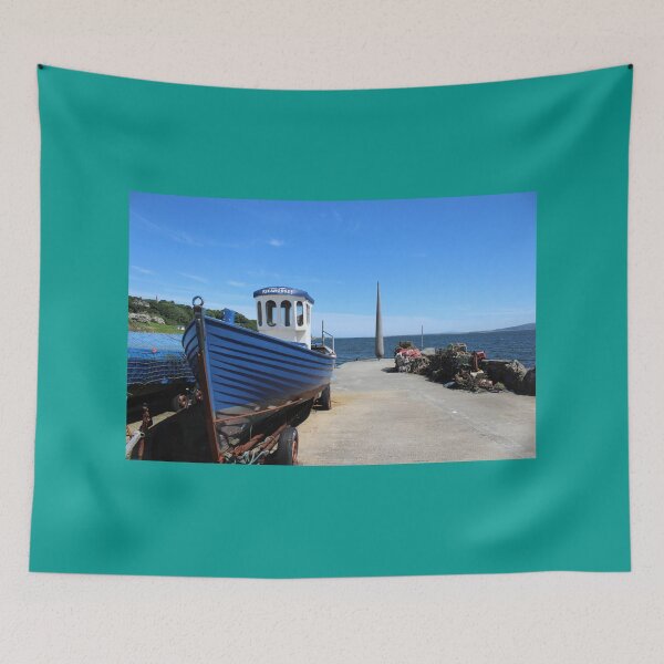 Item preview, The seahorse Moville pier Donegal designed and sold by eddiebarronshop.