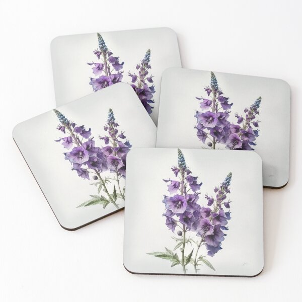 Item preview, Delphinium Flowers  designed and sold by Vanover Designs.