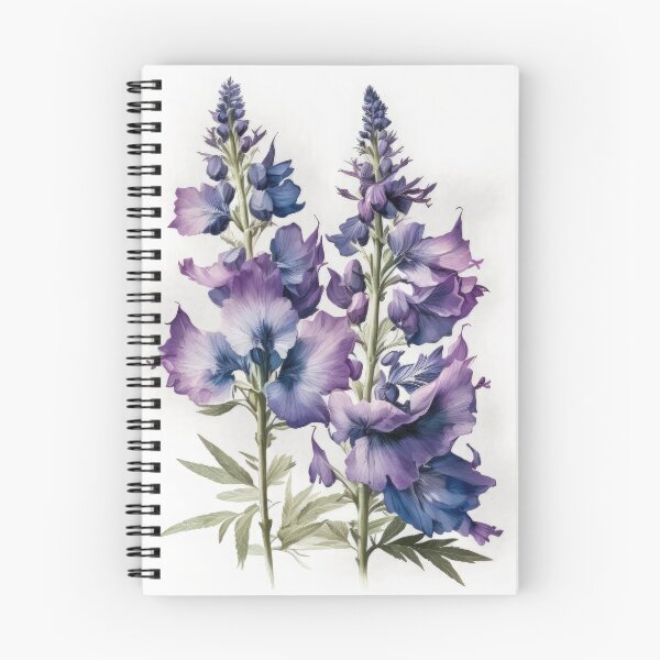 Item preview, Delphinium Flowers  designed and sold by Vanover Designs.
