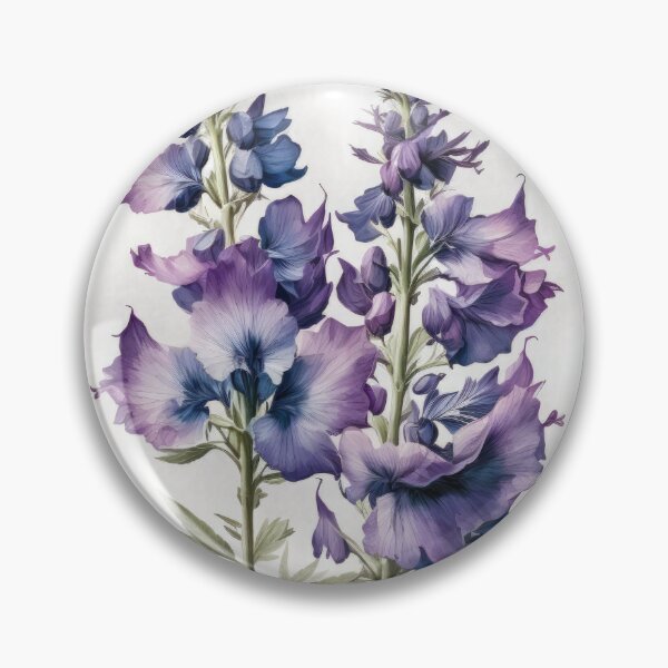 Item preview, Delphinium Flowers  designed and sold by Vanover Designs.