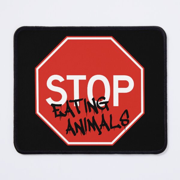 Item preview, Stop Eating Animals - Stop Sign designed and sold by LongTunnel.