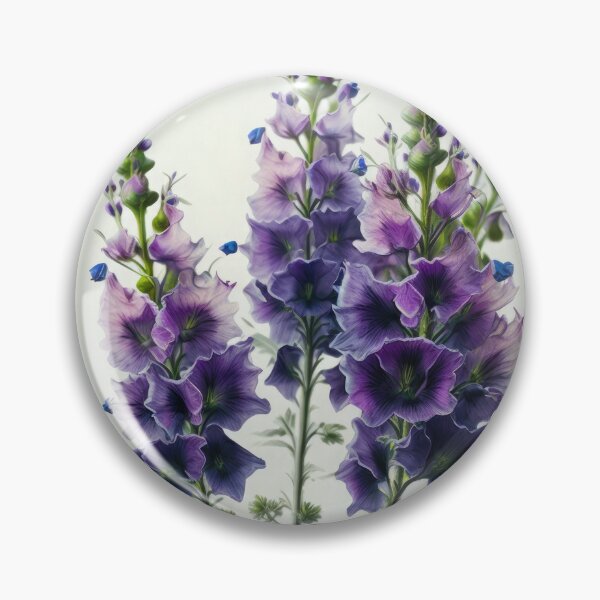Item preview, Delphinium Flowers  designed and sold by Vanover Designs.