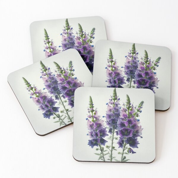 Item preview, Delphinium Flowers  designed and sold by Vanover Designs.