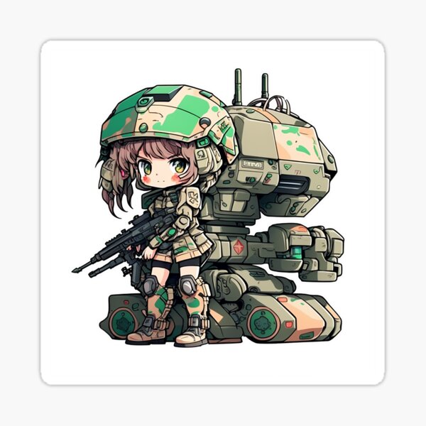 Süße Camo Sticker