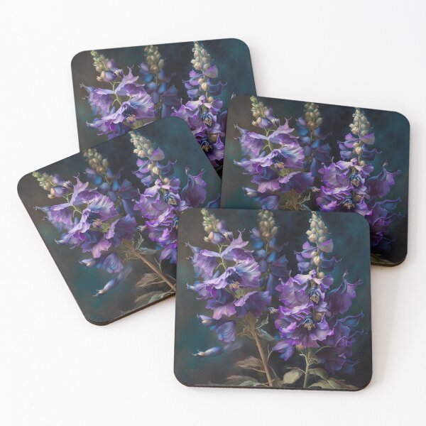 Item preview, Delphinium Flowers  designed and sold by Vanover Designs.