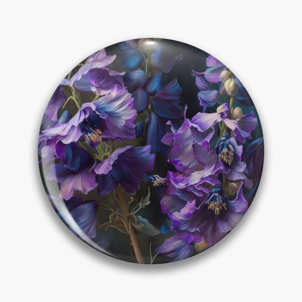 Item preview, Delphinium Flowers  designed and sold by Vanover Designs.
