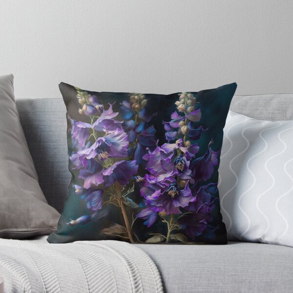 Item preview, Delphinium Flowers  designed and sold by Vanover Designs.