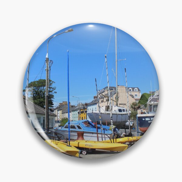 Item preview, Boathouse Moville pier Donegal Ireland designed and sold by eddiebarronshop.