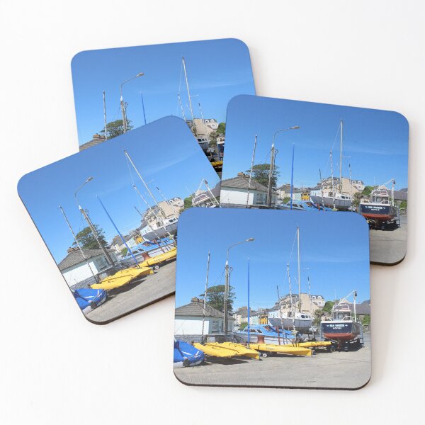 Item preview, Boathouse Moville pier Donegal Ireland designed and sold by eddiebarronshop.