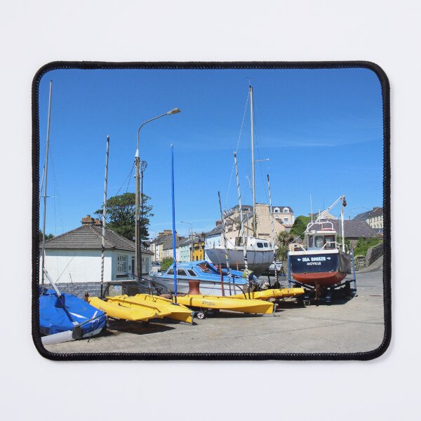 Item preview, Boathouse Moville pier Donegal Ireland designed and sold by eddiebarronshop.