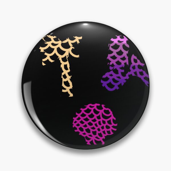 Artikelvorschau, Hot pink yellow beach mermaid scales entworfen und verkauft von awsomepatterns.