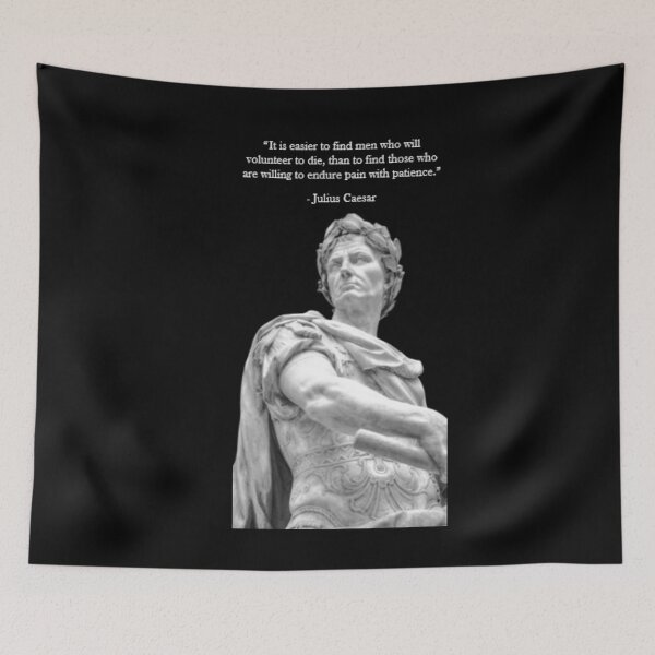 Item preview, Julius Caesar Quote - Pain and Patience designed and sold by Reed-Inc.