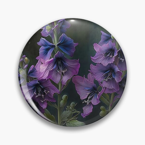 Item preview, Delphinium Flowers  designed and sold by Vanover Designs.