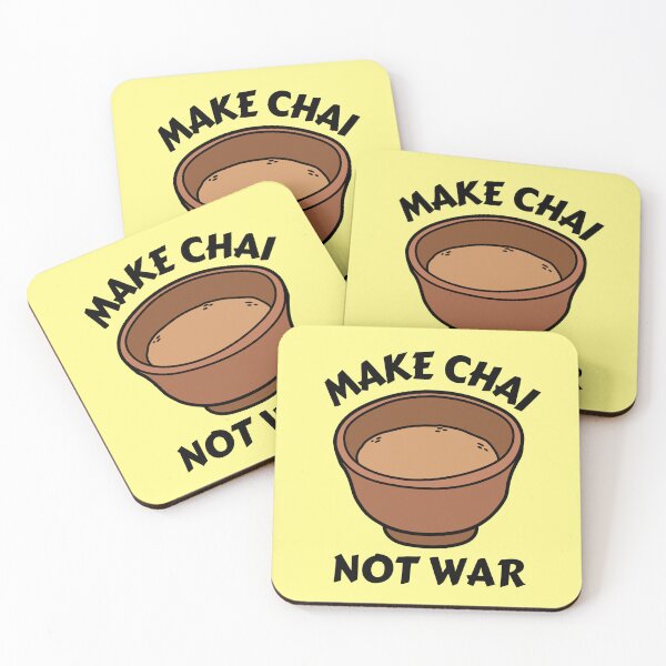 Item preview, Make Chai Not War | Tea Lover designed and sold by shopaminute.