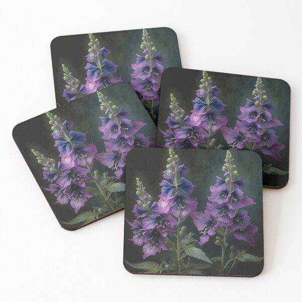 Item preview, Delphinium Flowers  designed and sold by Vanover Designs.
