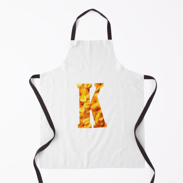 Artikelvorschau, K Botanical Monogram. Detailed YELLOW Flowers Drawing Sticker entworfen und verkauft von Cici-Chan.
