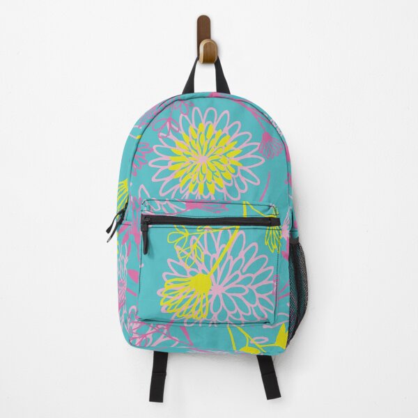 Item preview, Neon Pastel Calendulas. Floral Simple Wildflowers Seamless Pattern. designed and sold by LotusBlanc.