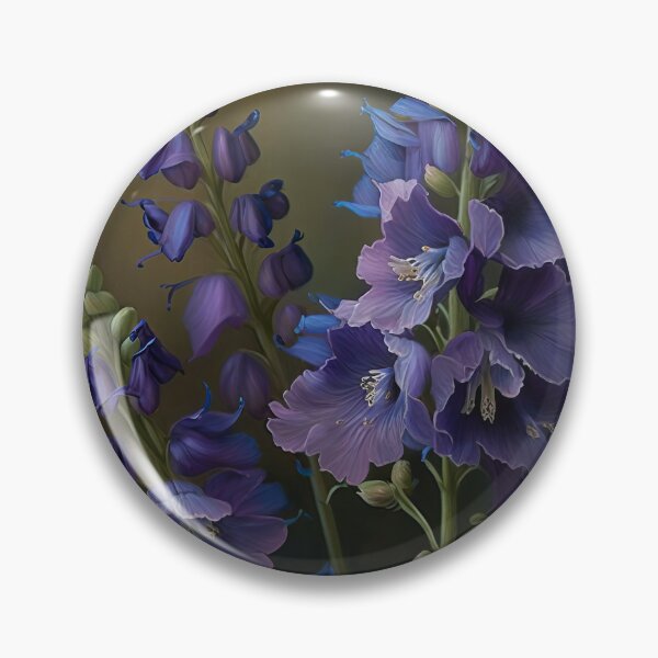 Item preview, Delphinium Flowers  designed and sold by Vanover Designs.