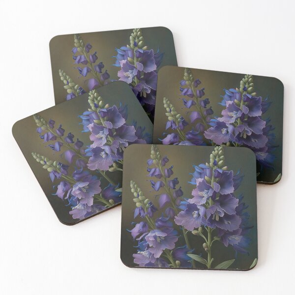 Item preview, Delphinium Flowers  designed and sold by Vanover Designs.