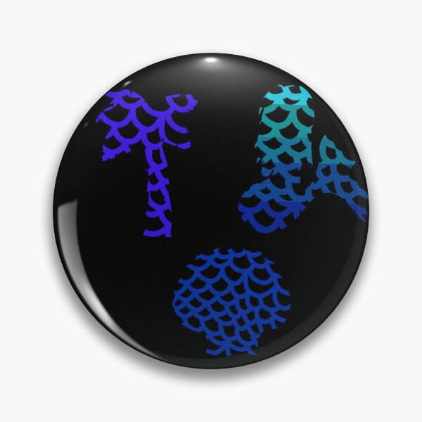 Artikelvorschau, Blue beach mermaid scales entworfen und verkauft von awsomepatterns.