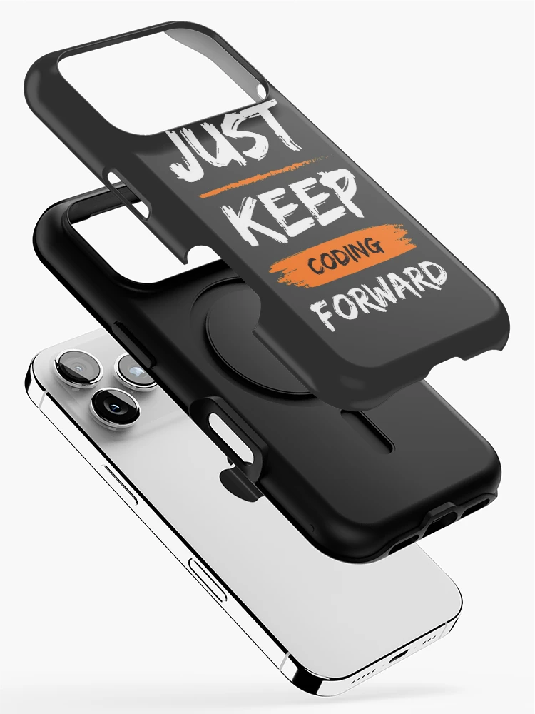 Thumbnail 2 of 4, iPhone Case, Just keep coding forward designed and sold by ArduinoFactory.