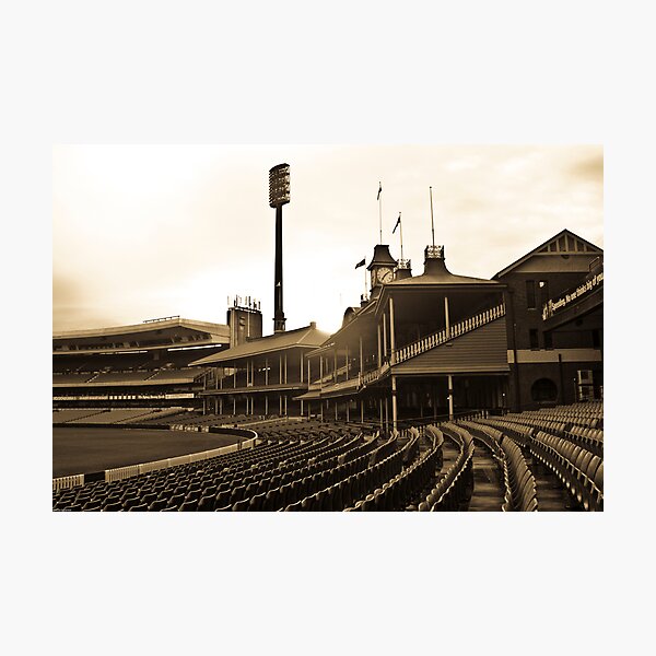 SCG quiet time Photographic Print