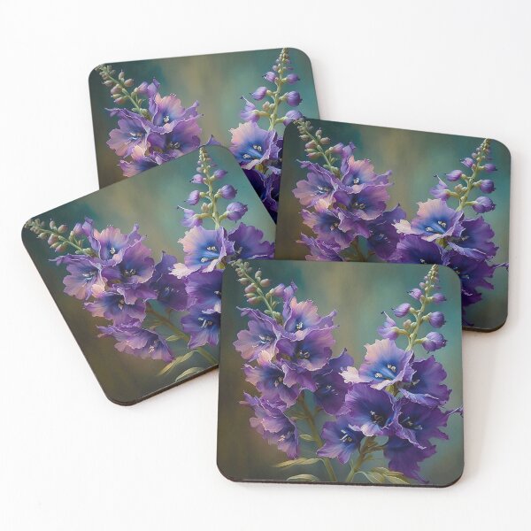 Item preview, Delphinium Flowers  designed and sold by Vanover Designs.