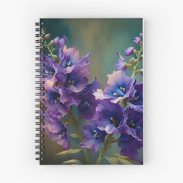 Item preview, Delphinium Flowers  designed and sold by Vanover Designs.