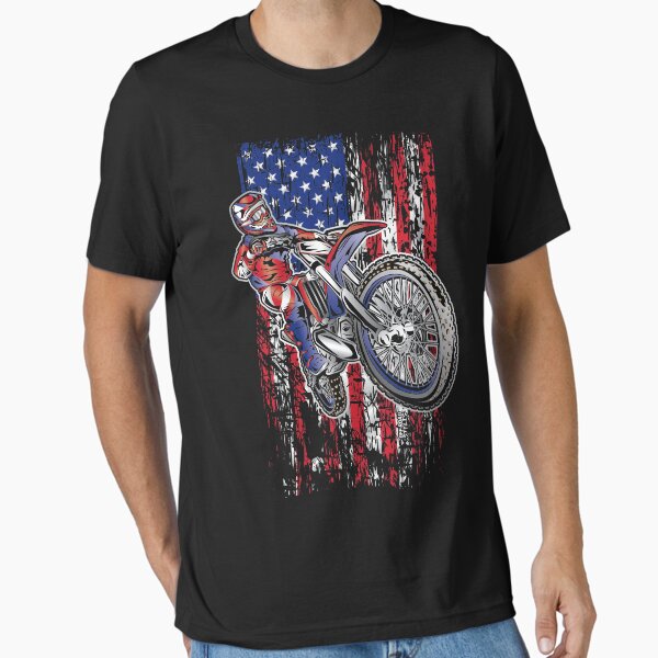 Item preview, Dirt Bike Motocross USA Race Rider designed and sold by offroadstyles.