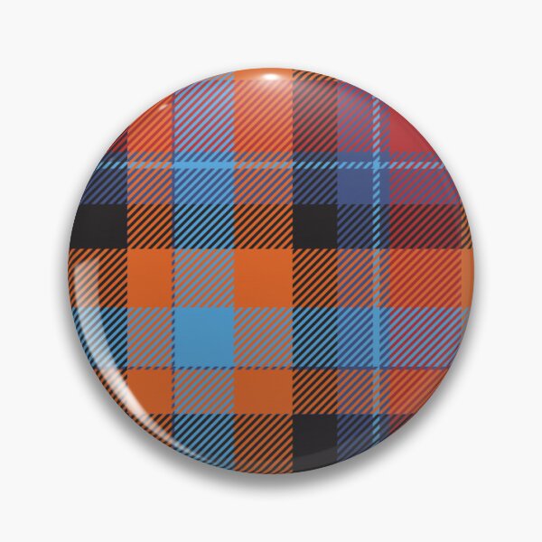 Item preview, Blue and Orange Tartan Print designed and sold by KarinaAmbersley.