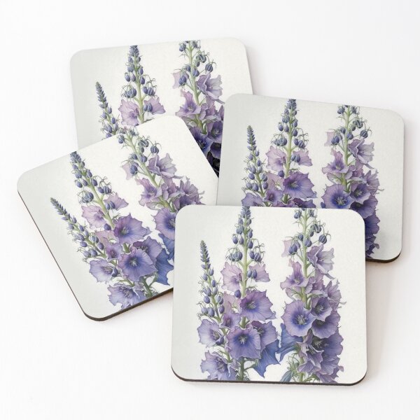 Item preview, Delphinium Flowers  designed and sold by Vanover Designs.