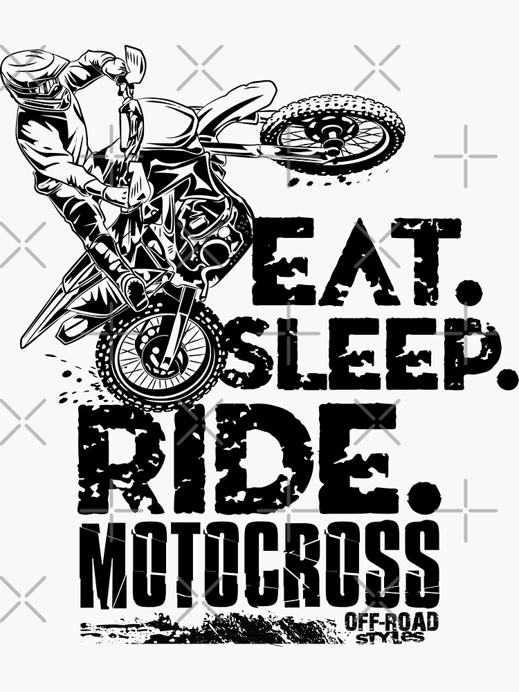Eat. Sleep. Ride. Motocross Tshirt Eat. Sleep. Ride. Motocross Tshirt