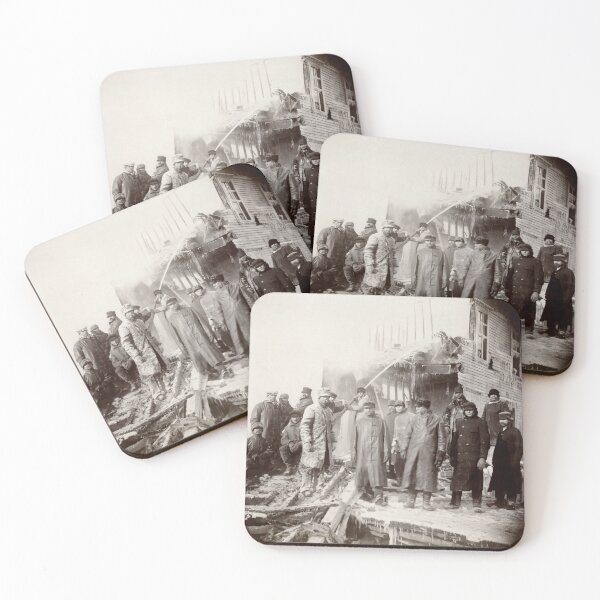 Item preview, 1880 American Volunteer Firemen designed and sold by retrophotoworks.