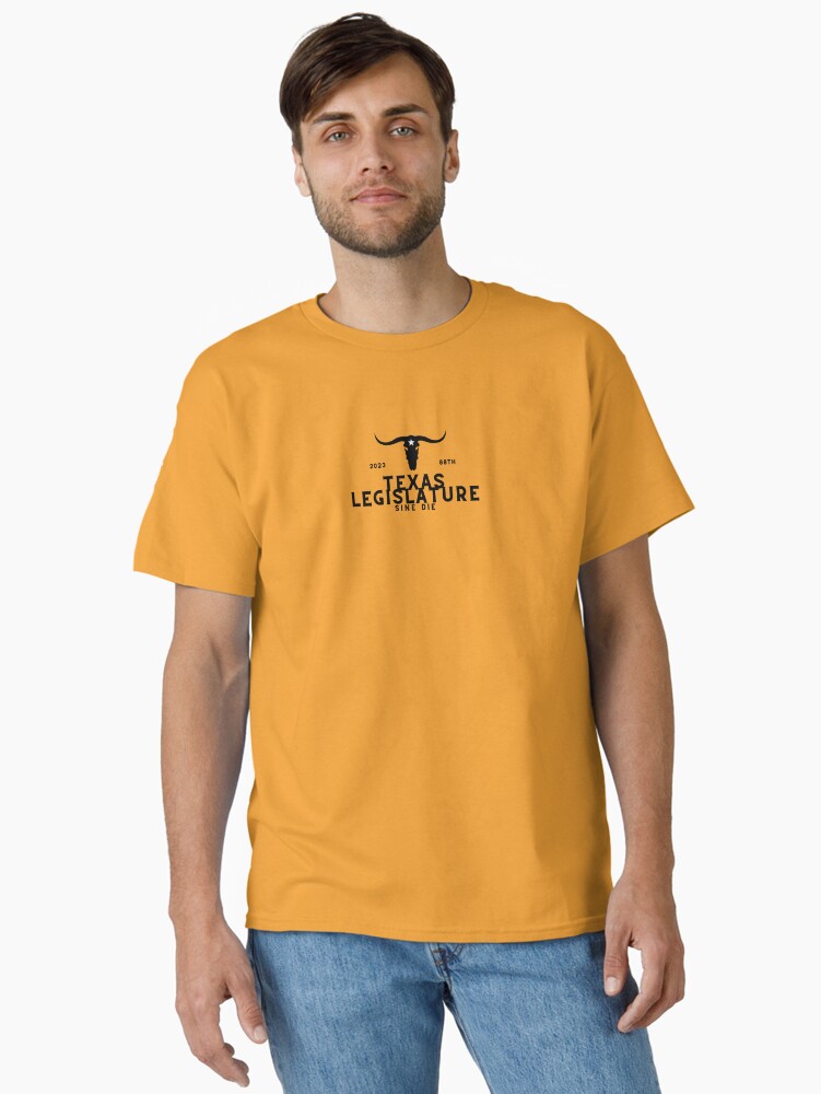 Thumbnail 2 of 7, Classic T-Shirt, Sine Die - Texas Legislature - 88th Session designed and sold by willpate.