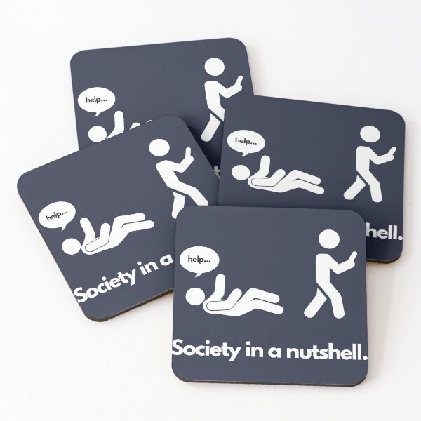 Item preview, Society in a nutshell. Cell phone distraction. designed and sold by Expressive Vision.