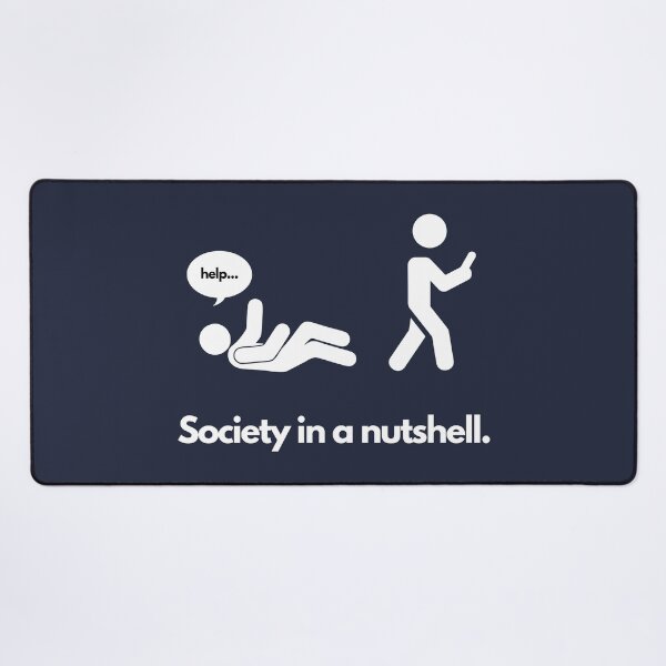 Item preview, Society in a nutshell. Cell phone distraction. designed and sold by Expressive Vision.