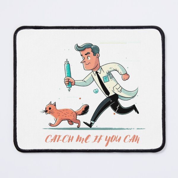 Item preview, Veterinarian in Pursuit of a Cat designed and sold by zzibel.