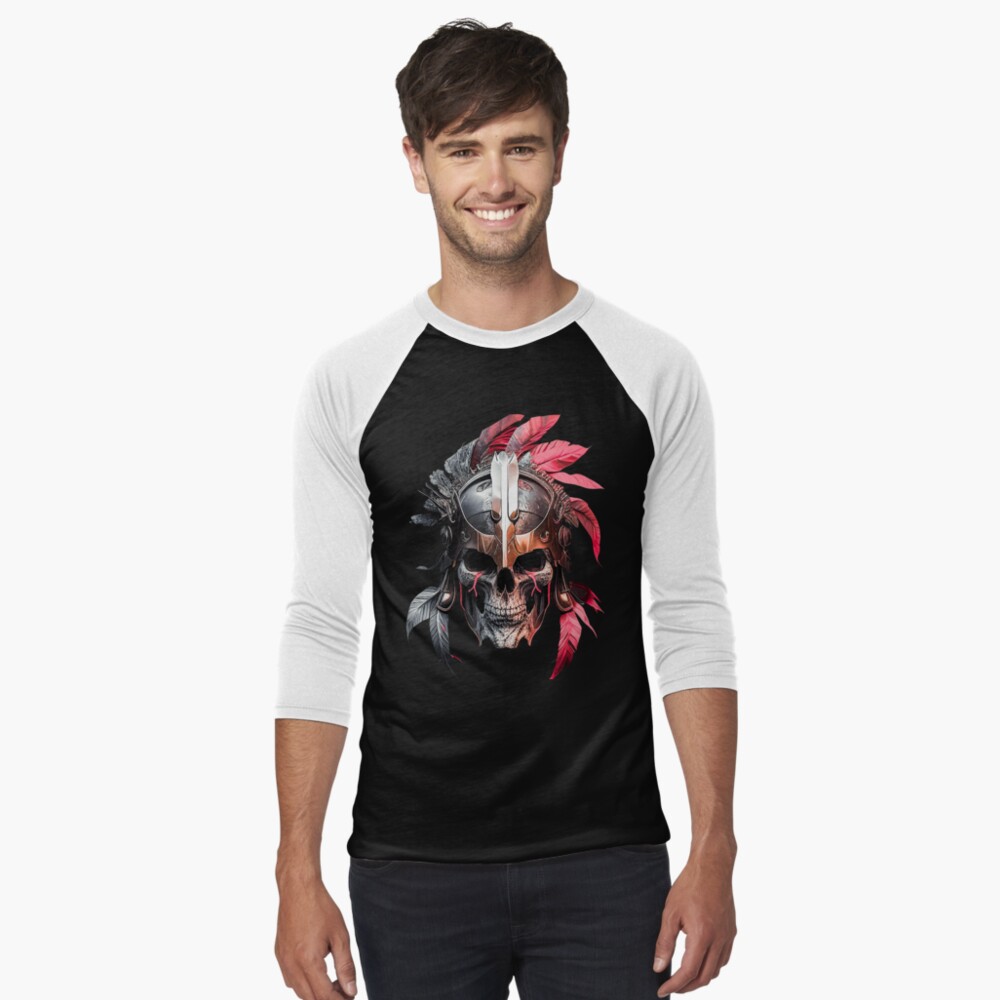 Item preview, Baseball ¾ Sleeve T-Shirt designed and sold by POST-VANITAS.