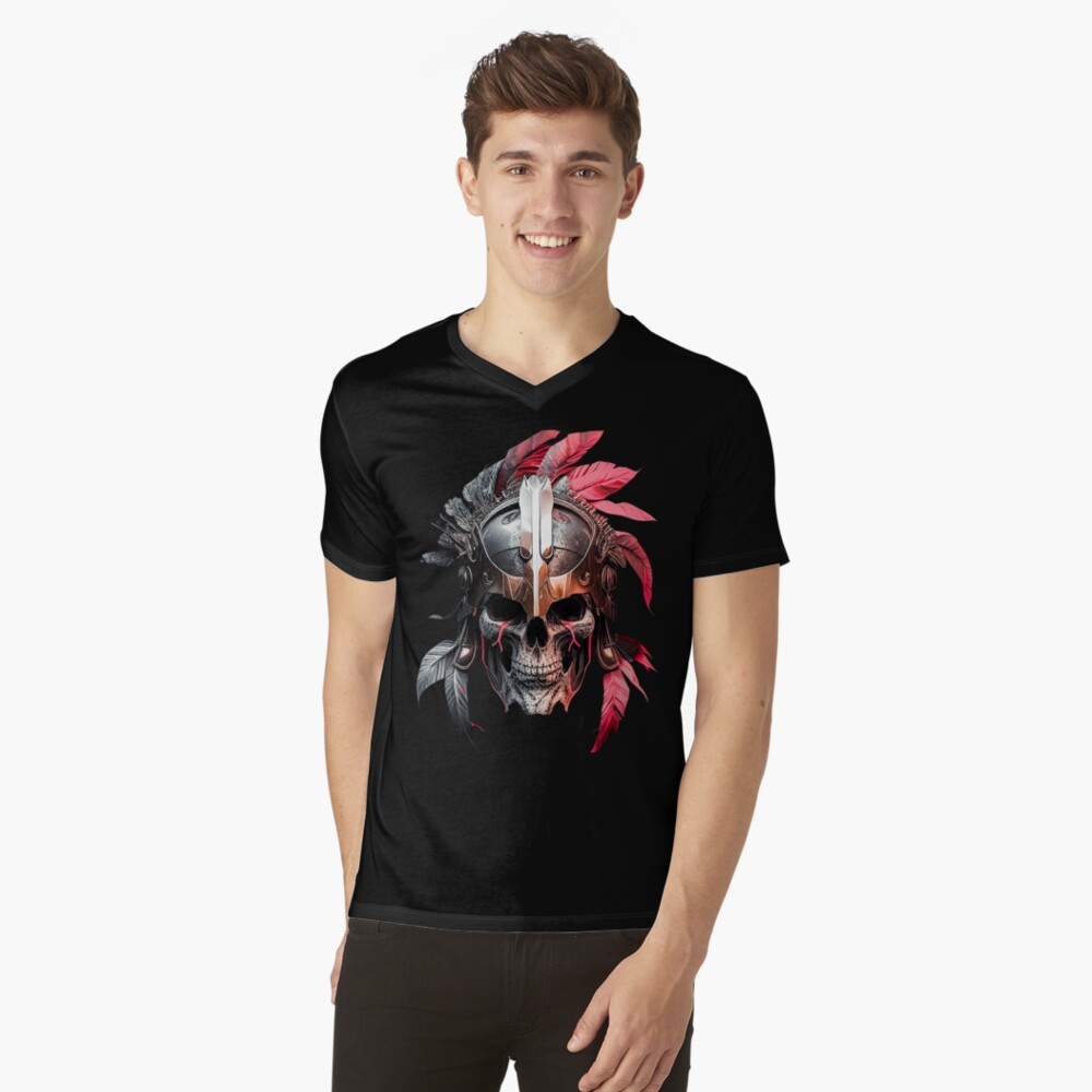 Item preview, V-Neck T-Shirt designed and sold by POST-VANITAS.
